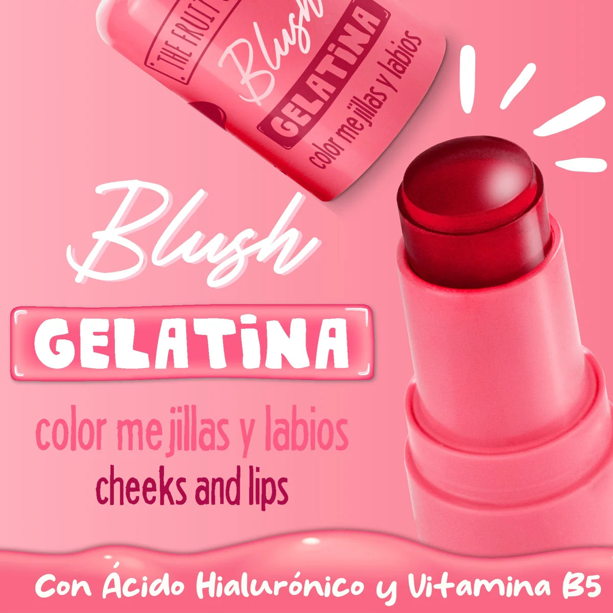 Blush Gelatina Melocotón para labios y mejillas (01) - Image 9