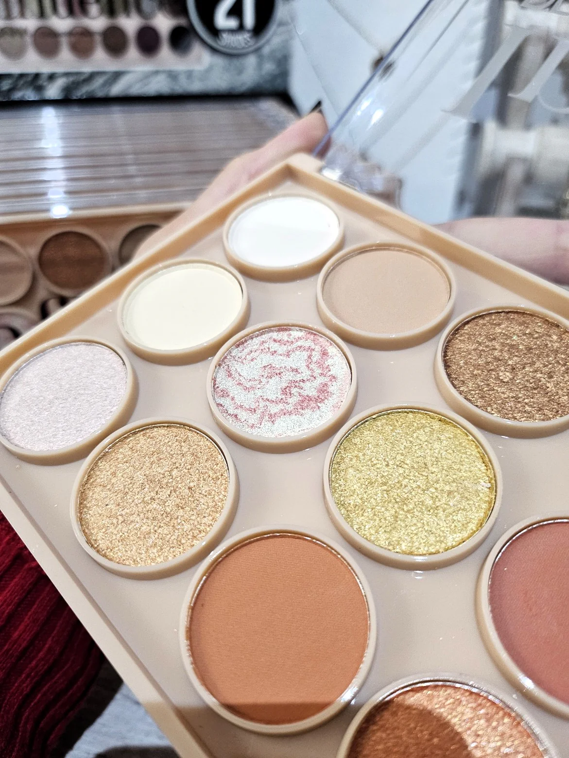 PALETA DE SOMBRAS DE OJOS INFLUENCE 21 COLORES - DDONNA - Image 4