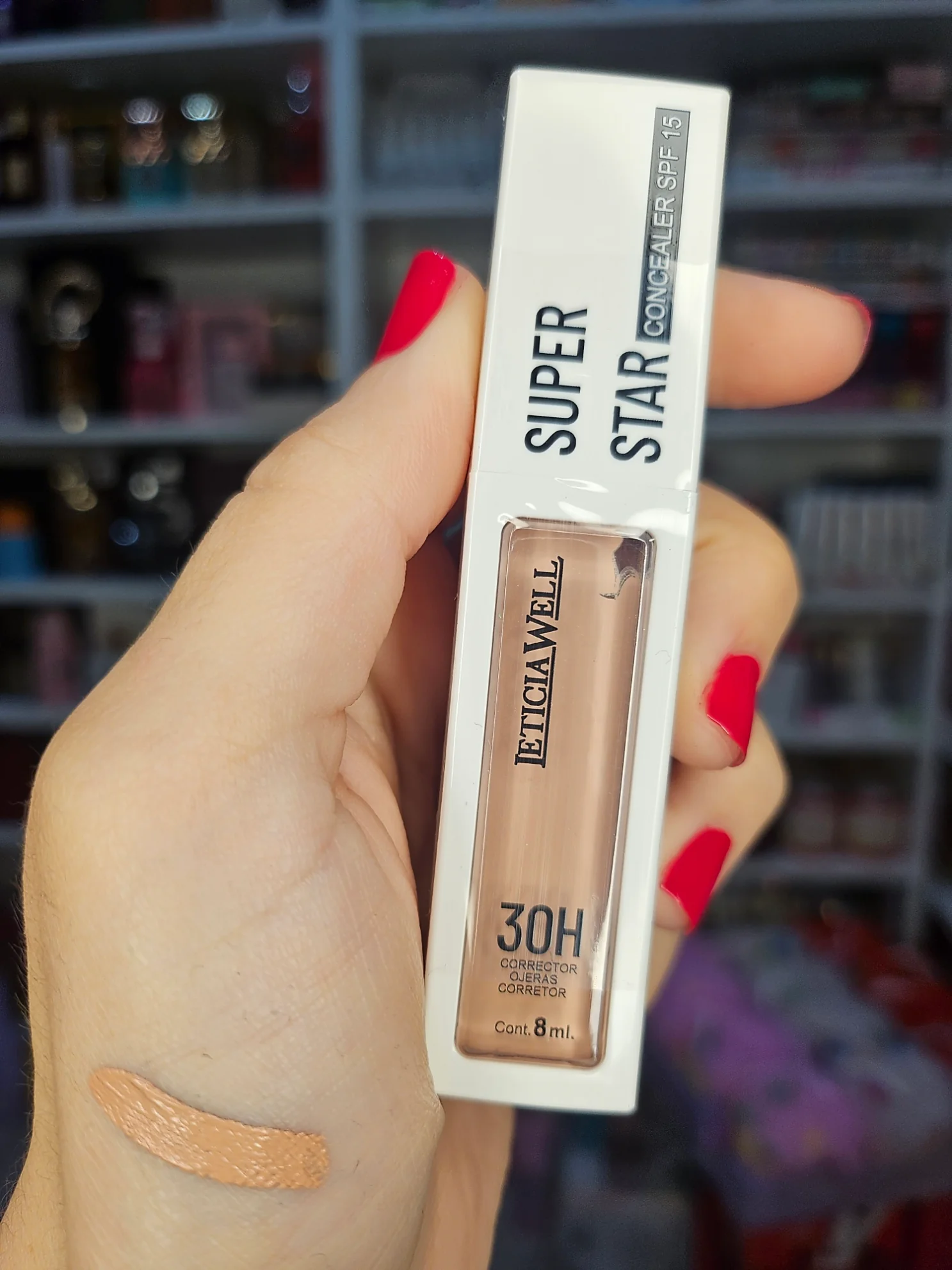 CORRECTOR DE OJERAS SUPER STAR 30H - Leticia Well - Image 10