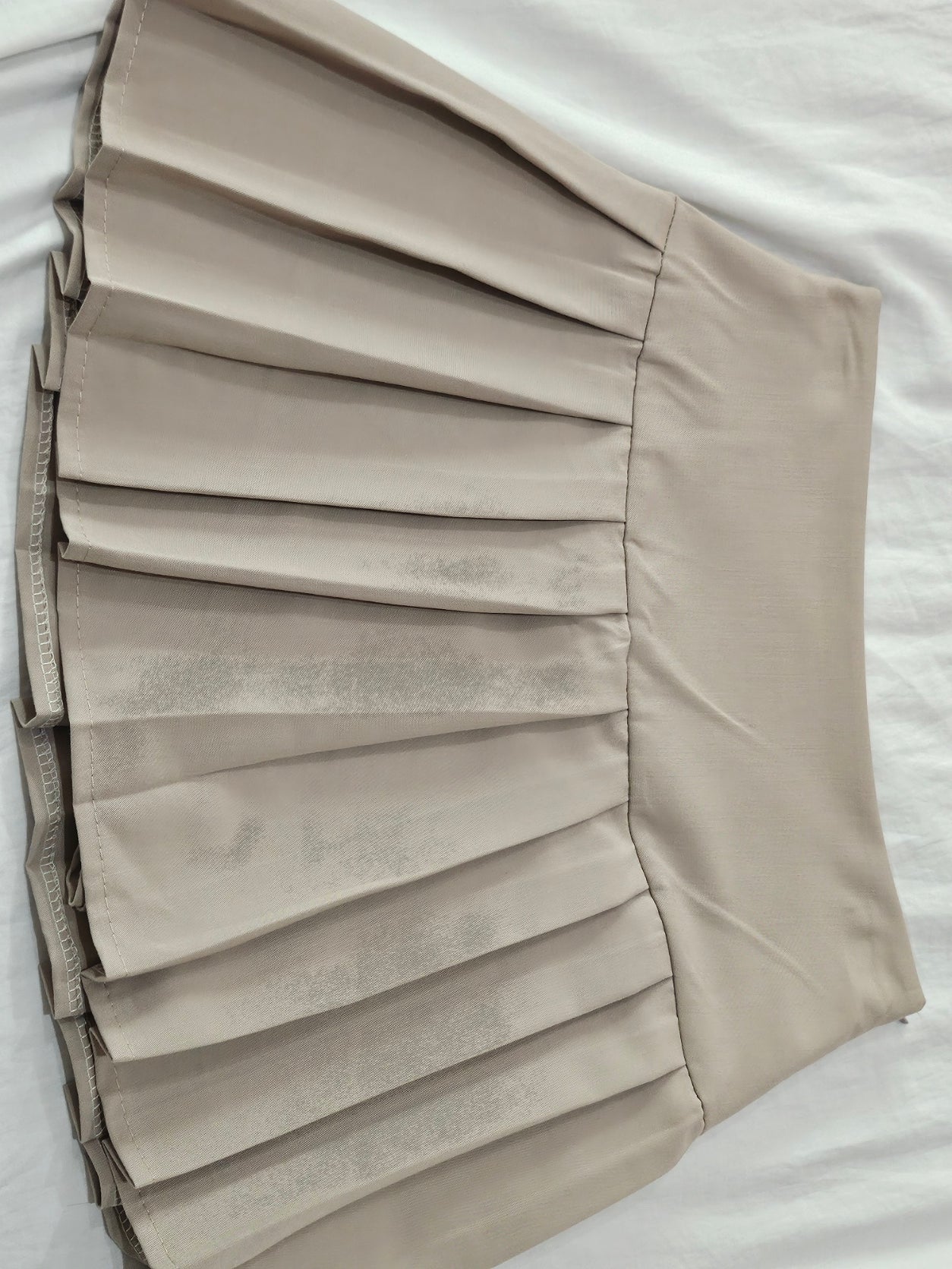 Falda plisada con short interno - Minifalda tablas Mía - Image 6