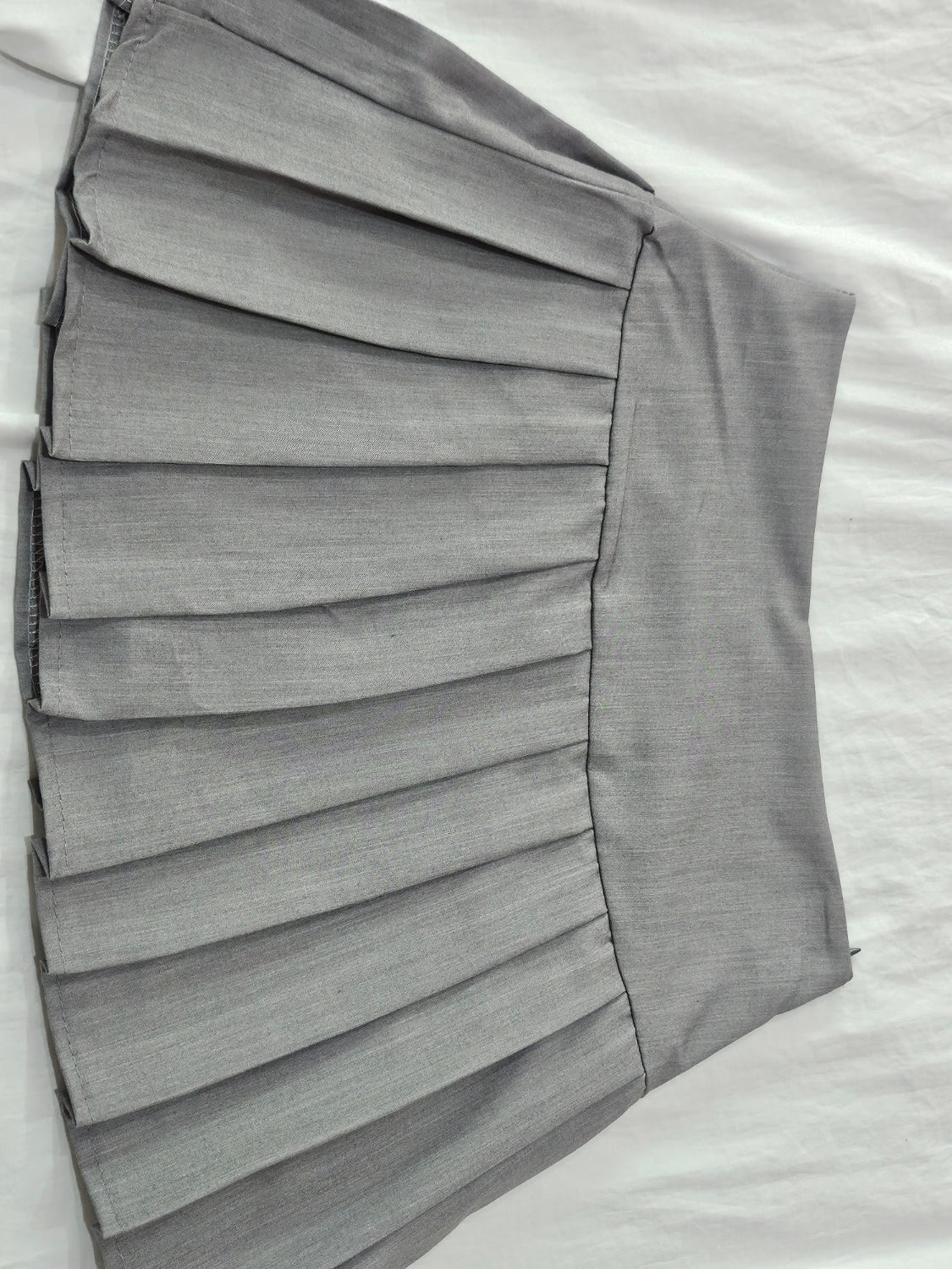 Falda plisada con short interno - Minifalda tablas Mía - Image 7