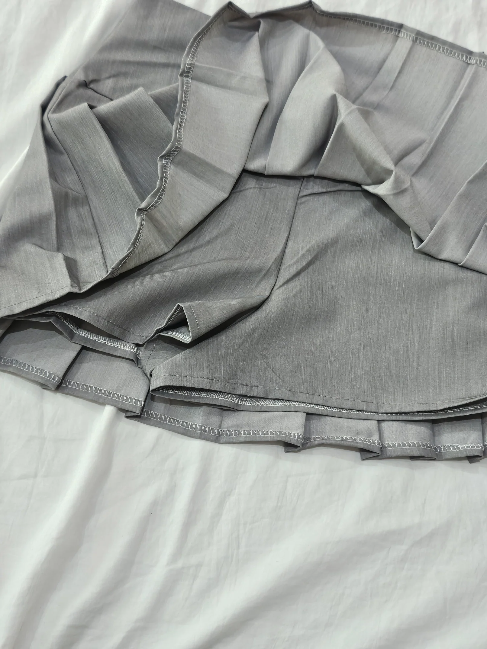 Falda plisada con short interno - Minifalda tablas Mía - Image 9