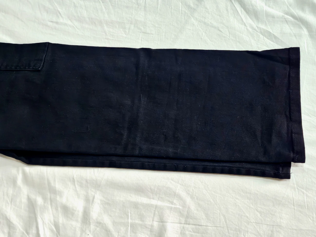 Pantalón cargo - jeans cargo negro premium - Image 8