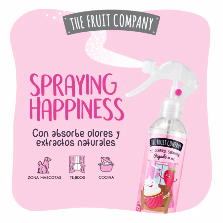 SPRAY AMBIENTADOR FRESA NATA MULTIUSOS - The Fruit Company - Image 3