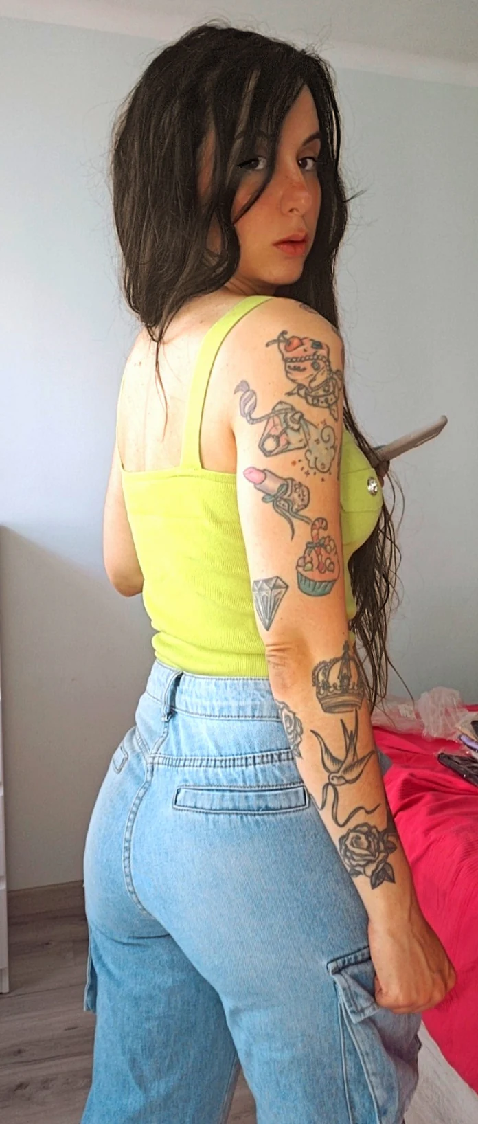 Top Rose - Botones Escote Corazón - Image 3