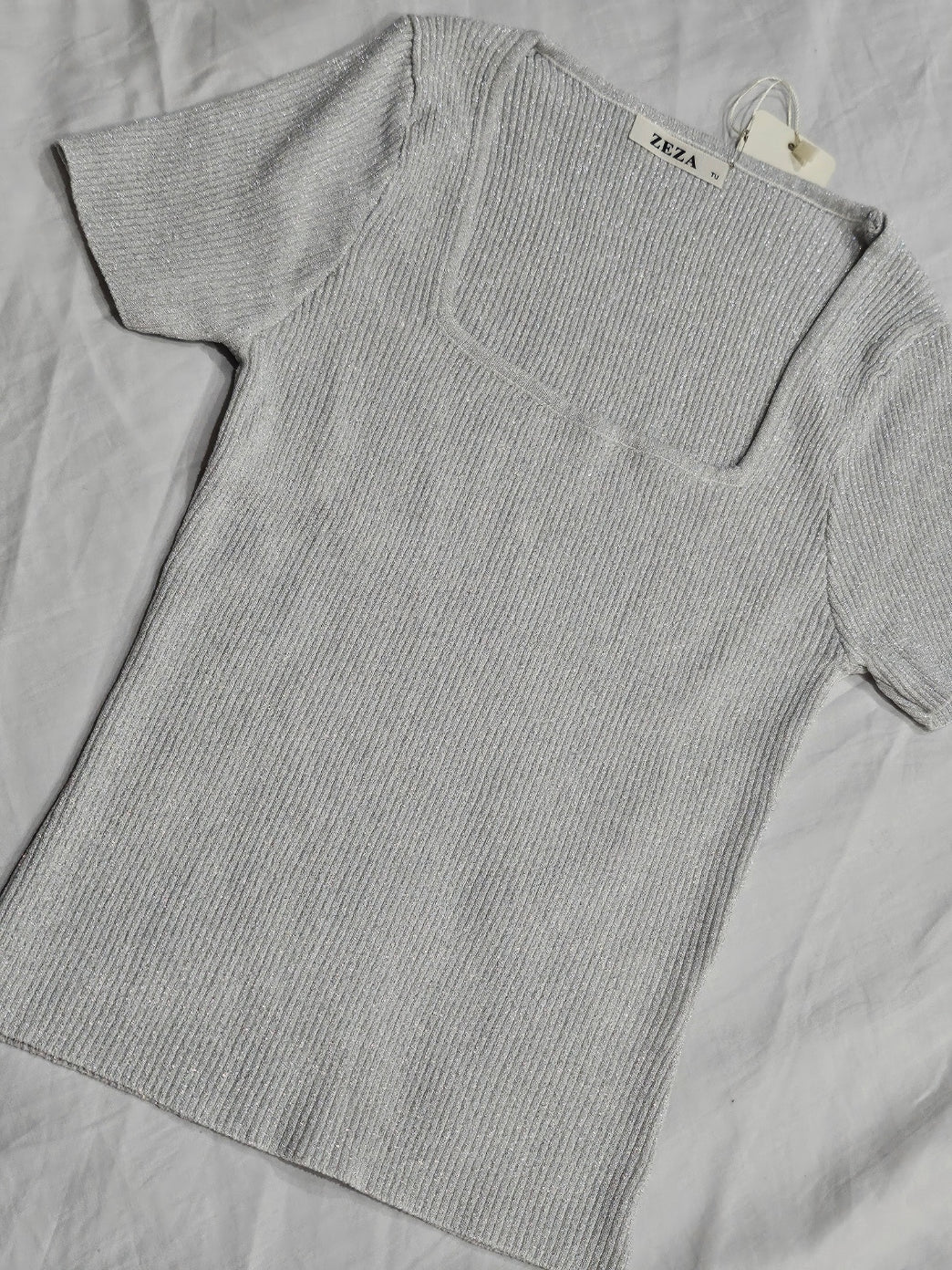 Top Megan - Brillo Escote Cuadrado - Image 4