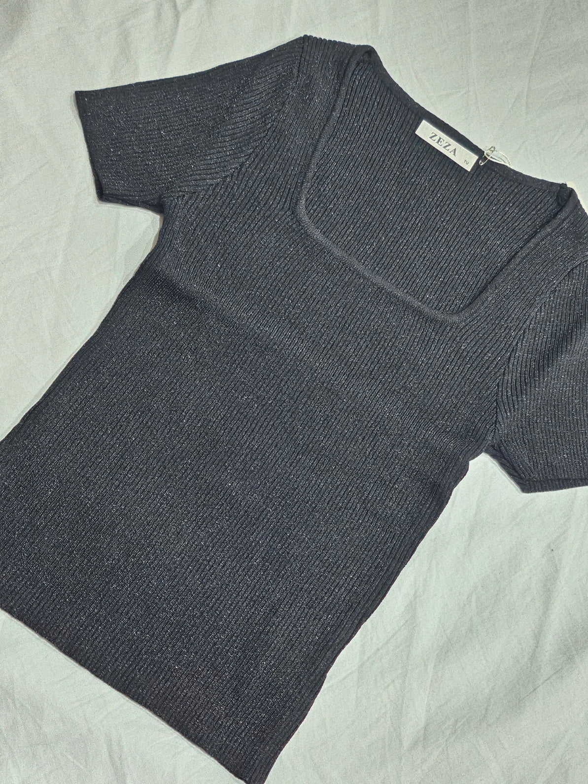 Top Megan - Brillo Escote Cuadrado - Image 5