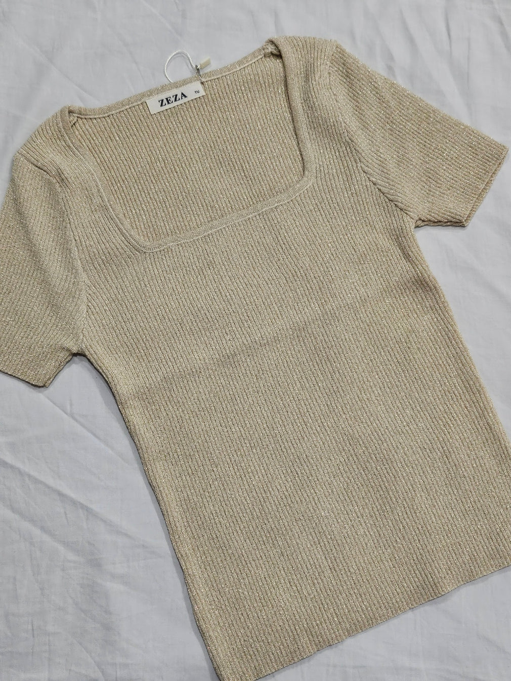 Top Megan - Brillo Escote Cuadrado - Image 6