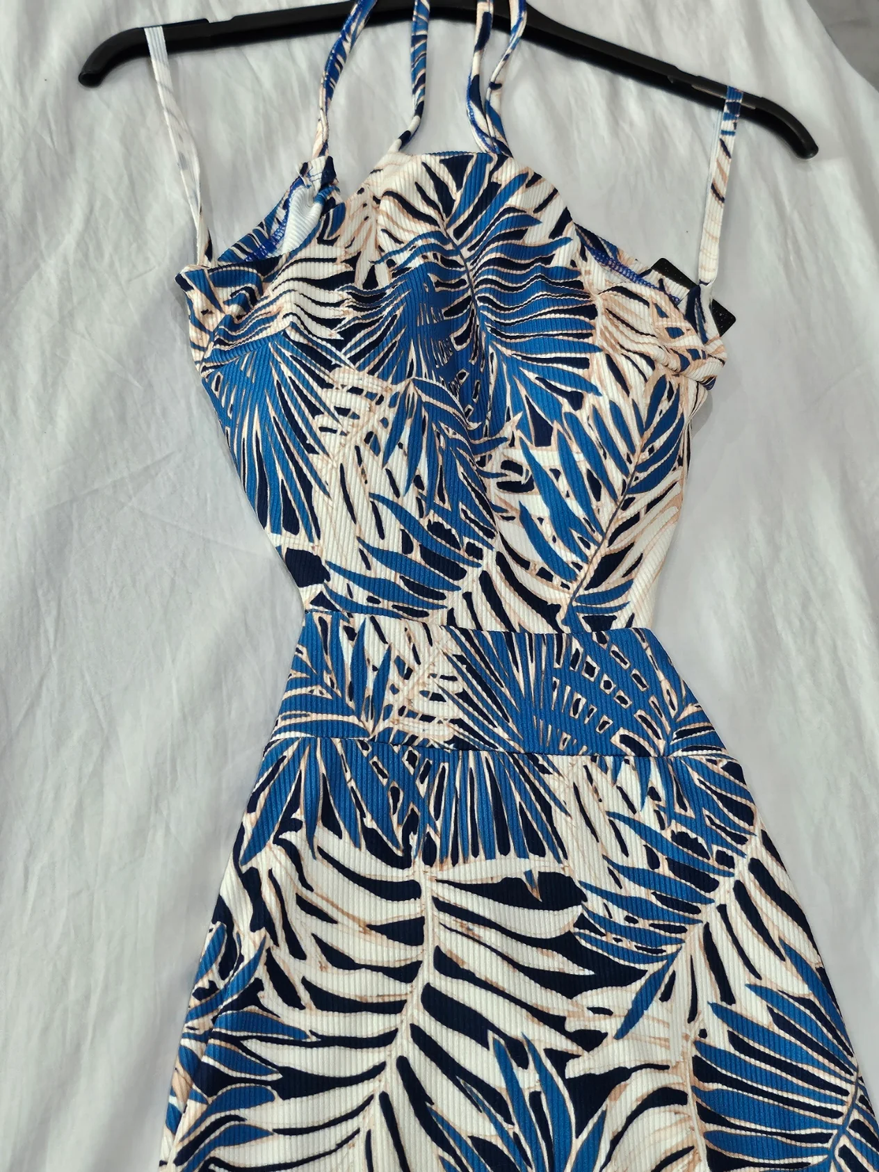 Vestido Bahamas Canalé - Vestido canalé estampado tropical - Image 3