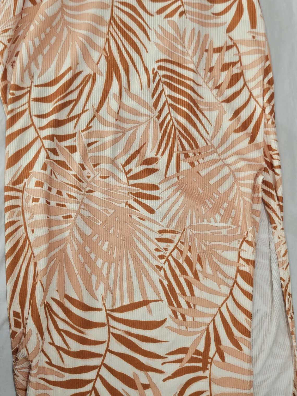 Vestido Bahamas Canalé - Vestido canalé estampado tropical - Image 7